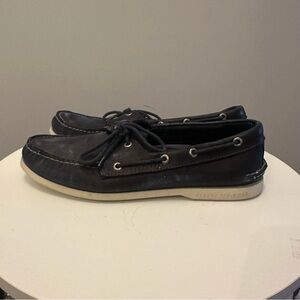 Sperry Distressed Navy Boat Shoes Men’s 11.5
